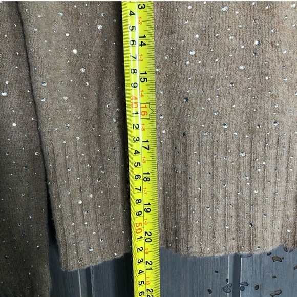 J. Crew TAN Gemstone sweater in supersoft yarn XXS - Picture 6 of 6